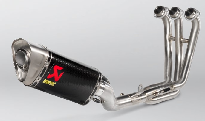 Akrapovic 'Racing Line' Full Exhaust System with Carbon silencer - Yamaha  FZ-09 / MT-09 (2021-2023) - S-Y9R12-APC